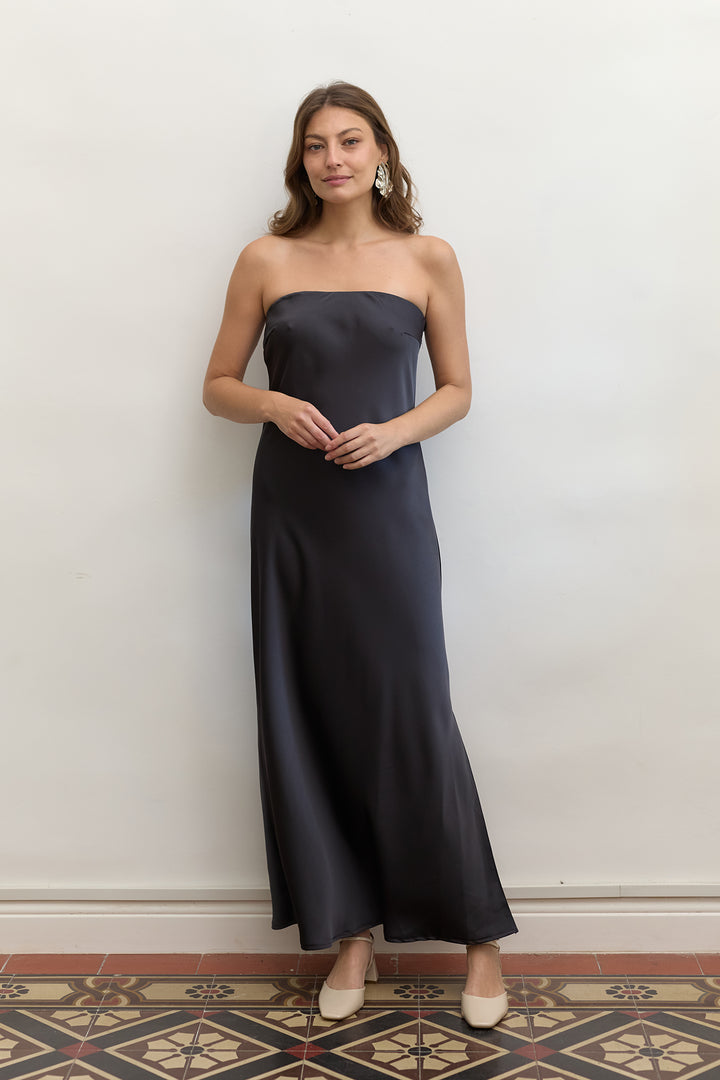Alessia dress | Dark Grey