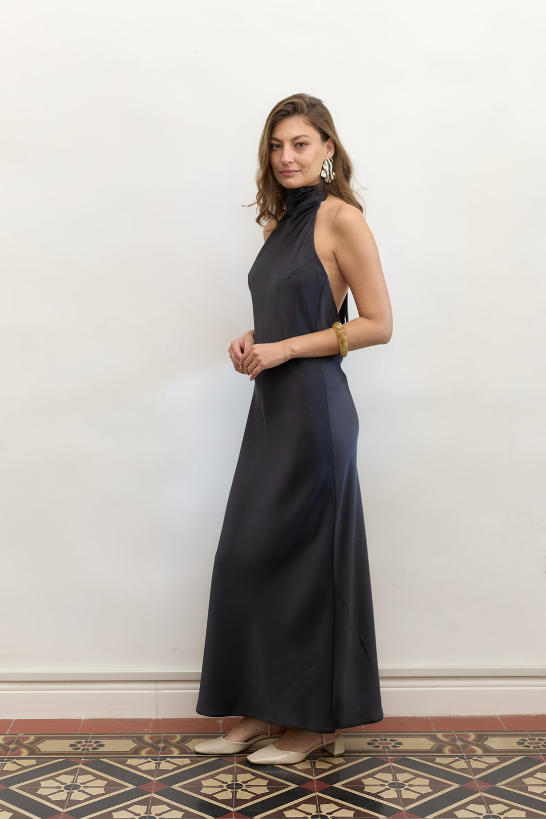 Clara evening dress | Dark Grey