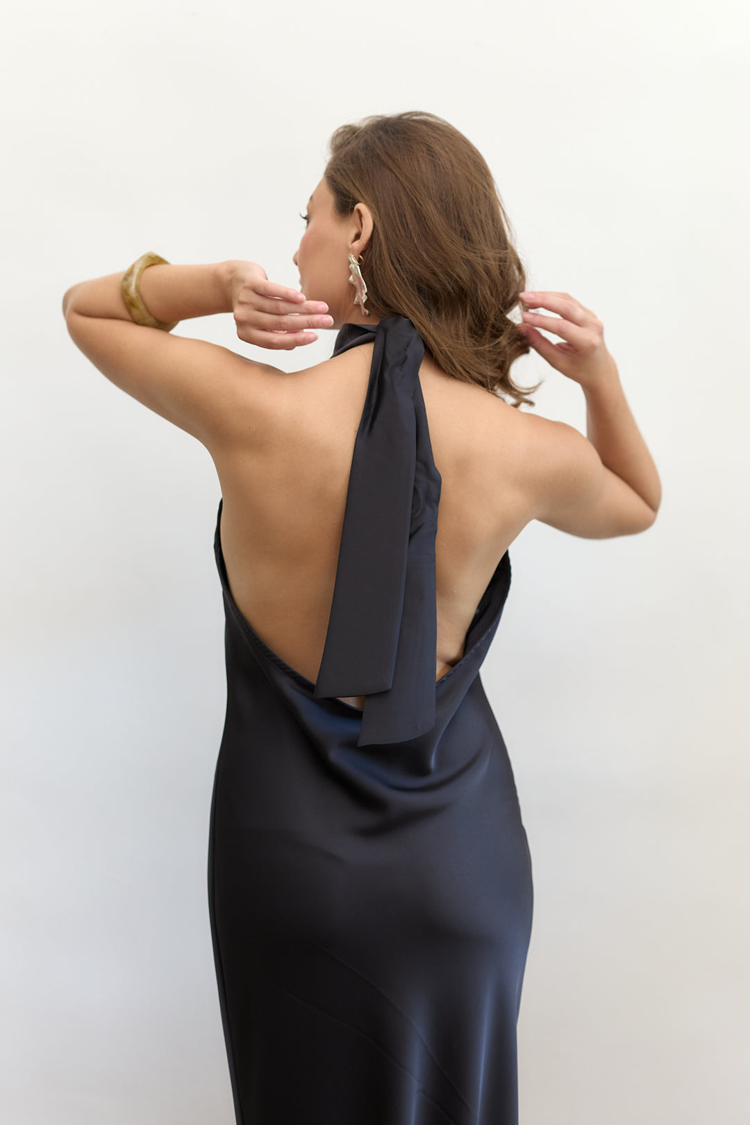 Clara evening dress | Dark Grey