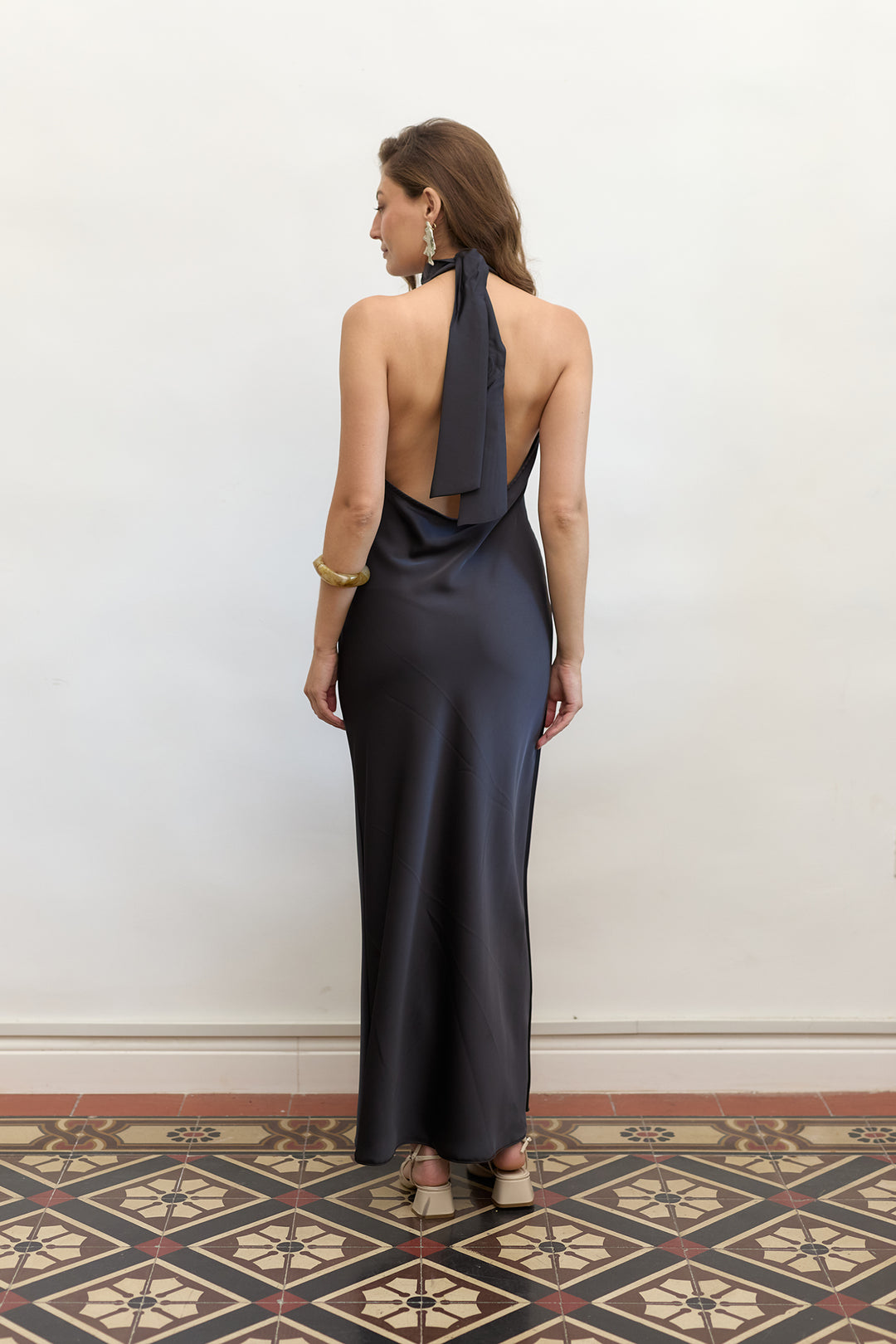Clara evening dress | Dark Grey