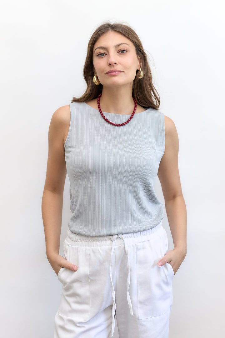 Vera Top | Light Grey