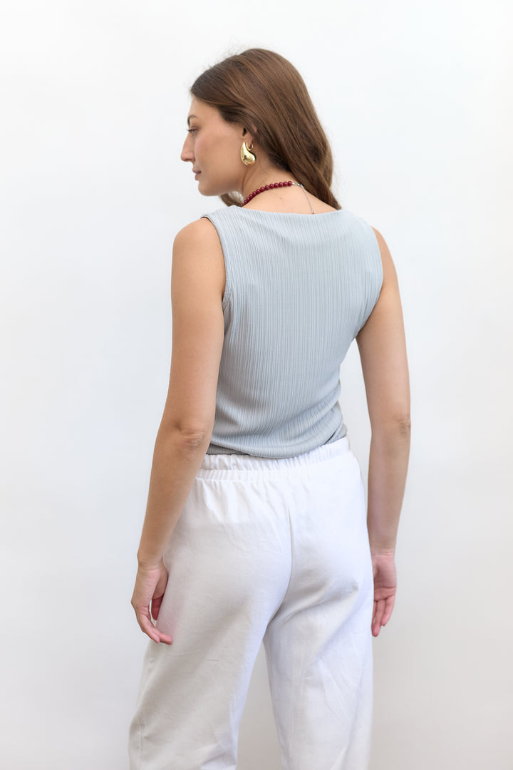 Vera Top | Light Grey