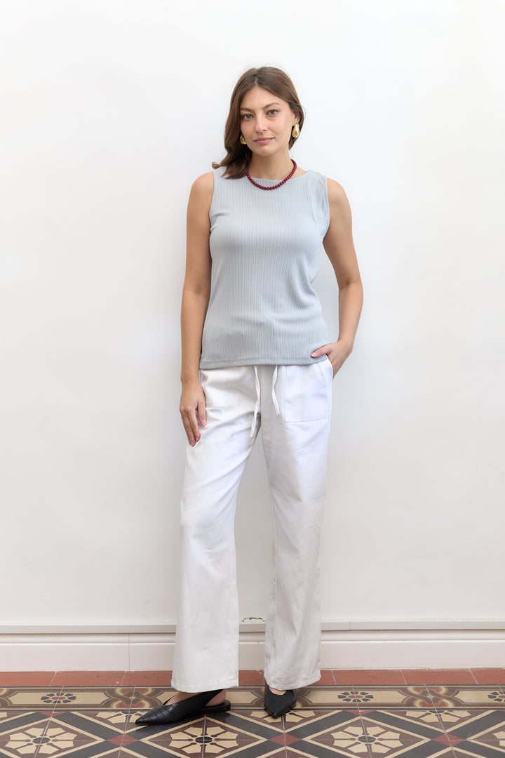Vera Top | Light Grey