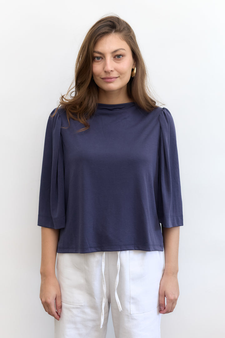 Lenny top | Dark Blue