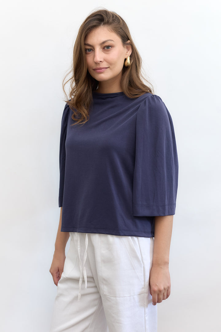 Lenny top | Dark Blue