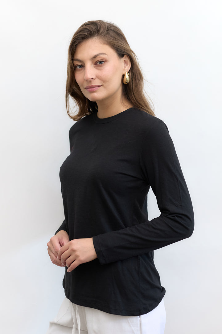Mona Basic Top | Black