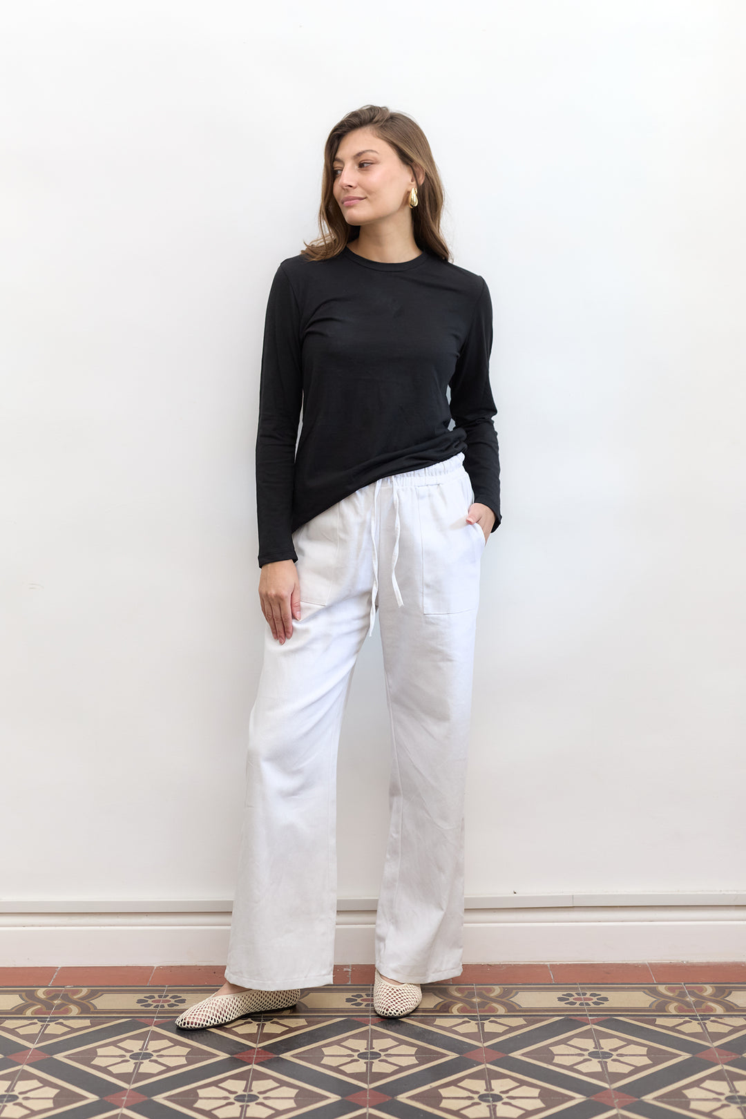 Mona Basic Top | Black