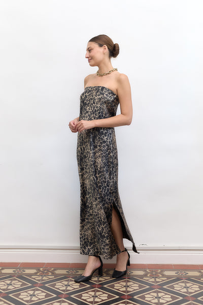 Alessia dress | Leopard