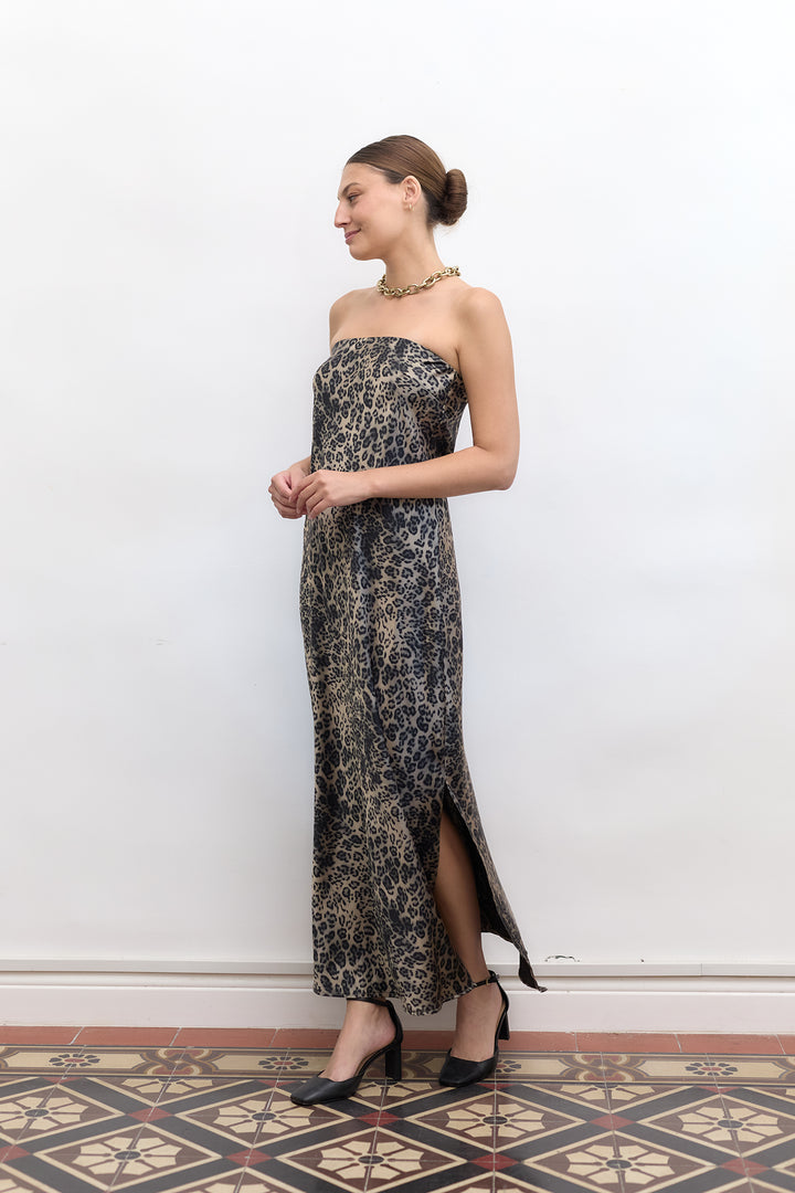 Alessia dress | Leopard