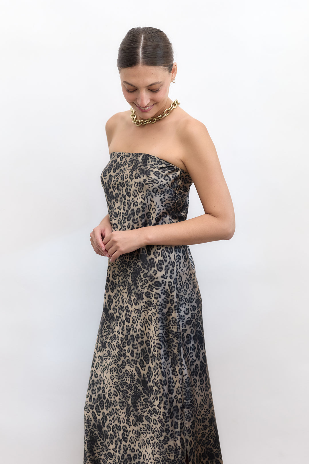 Alessia dress | Leopard