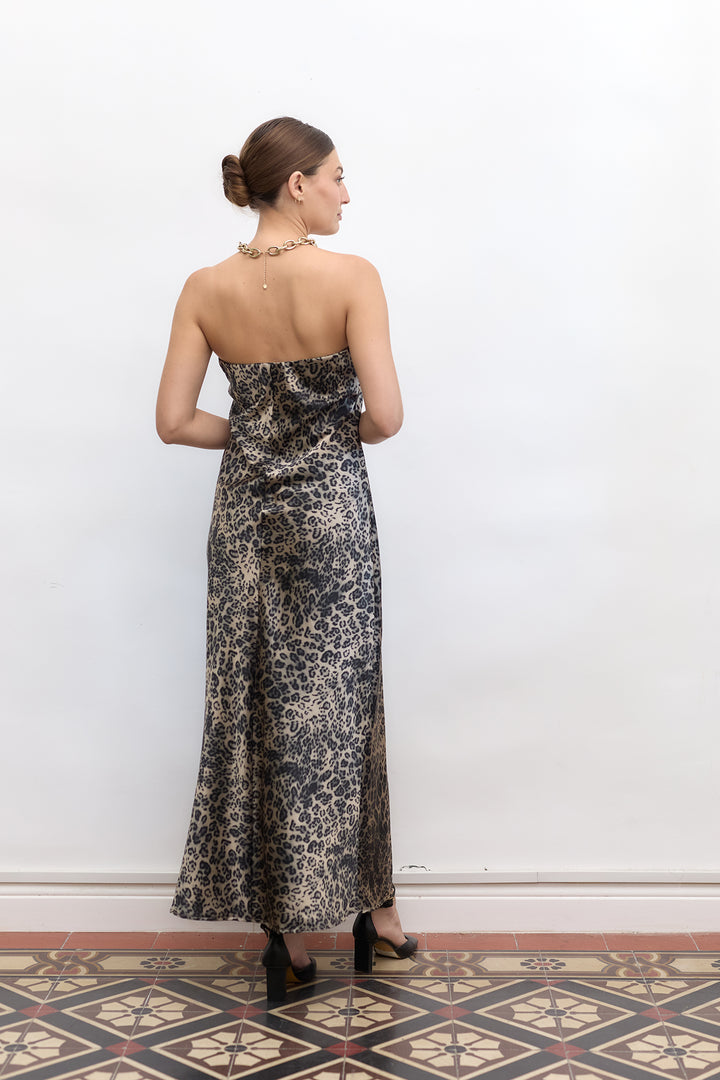 Alessia dress | Leopard