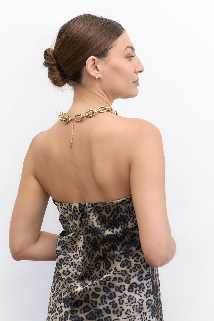 Alessia dress | Leopard