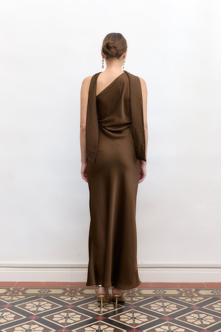 Ellie dress | Chocolate