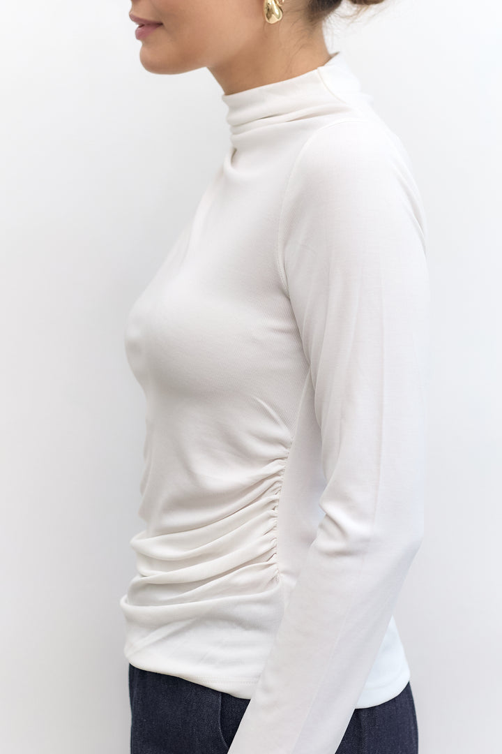 Via Winter Top  | White