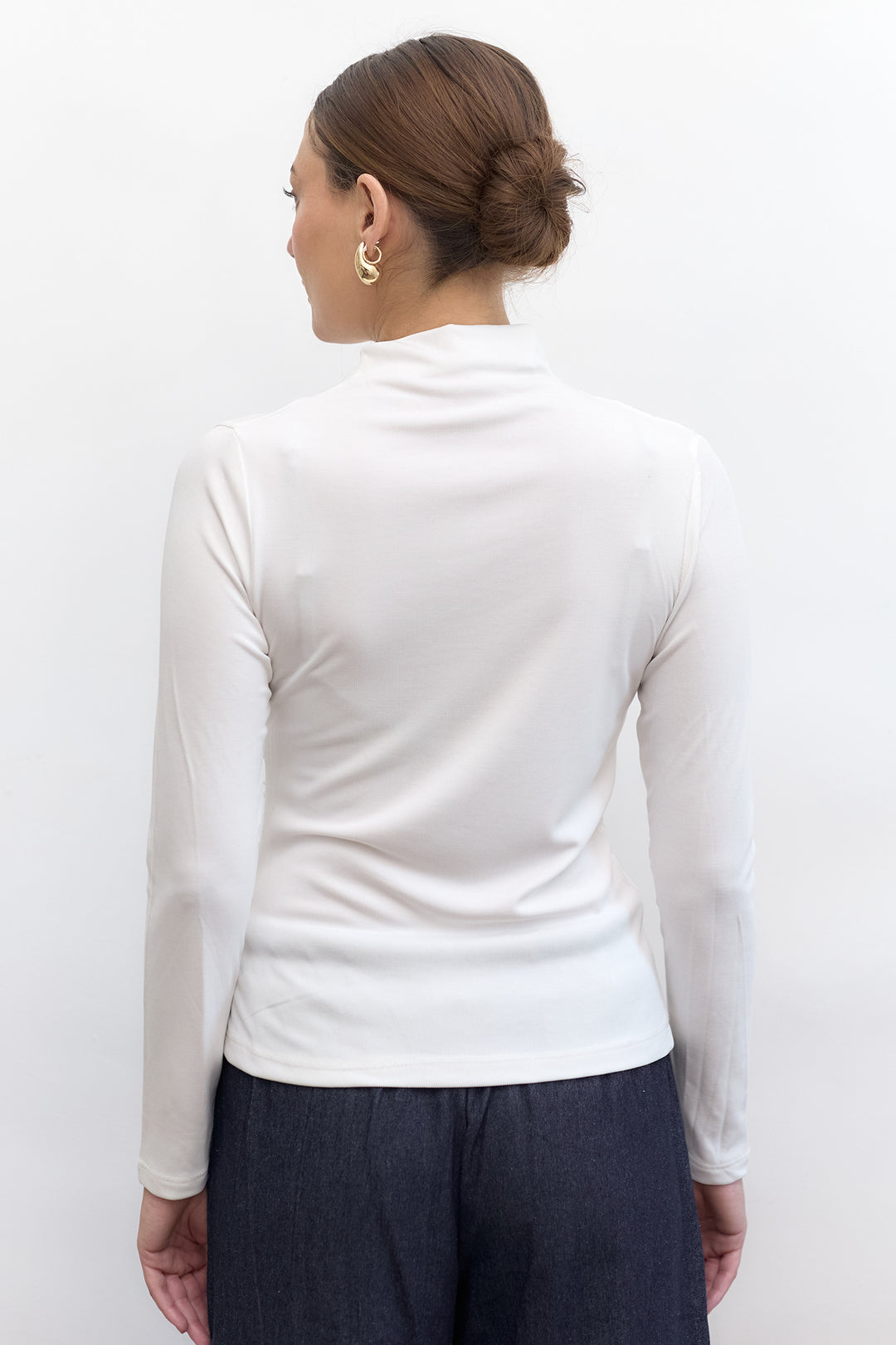 Via Winter Top  | White