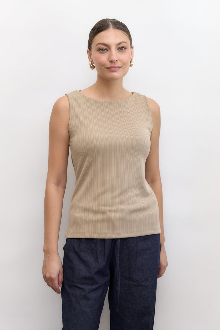 Vera Top | Beige