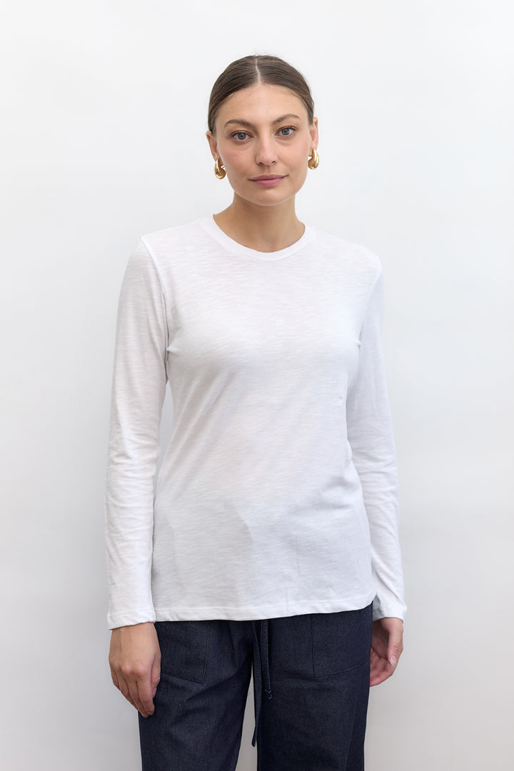 Mona Basic Top | White