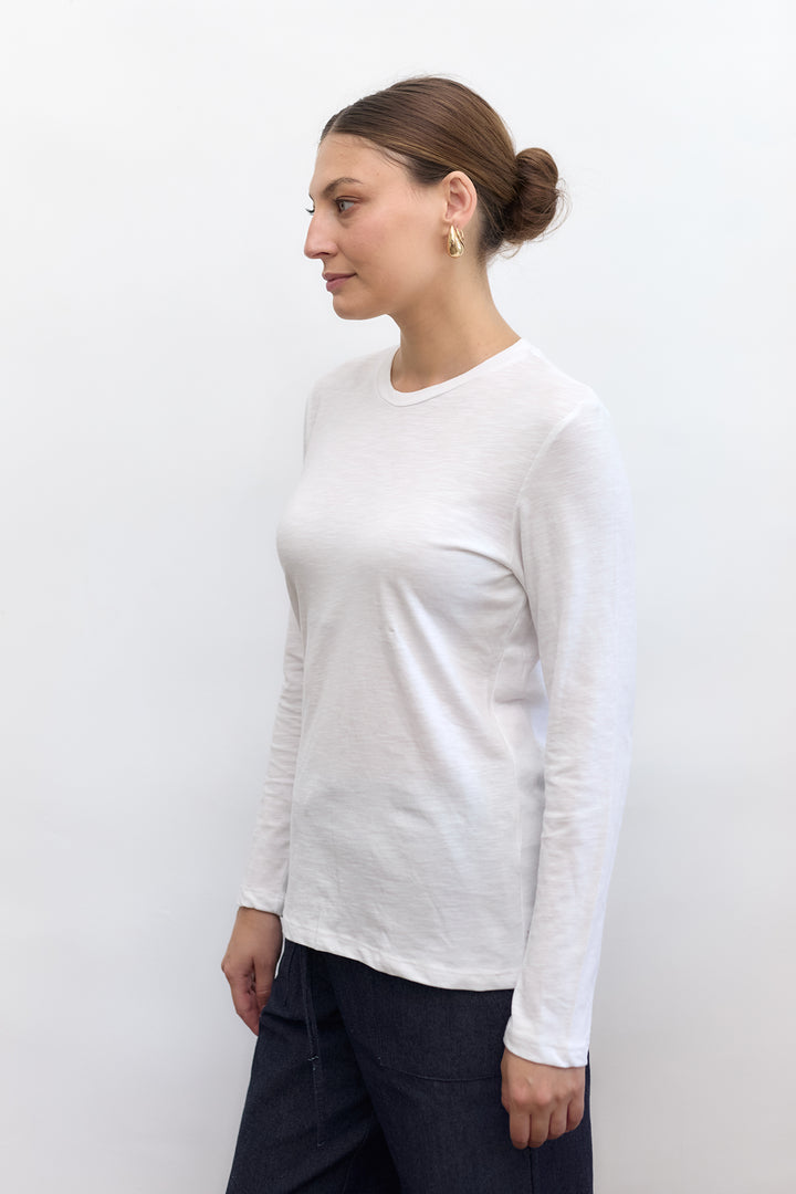 Mona Basic Top | White