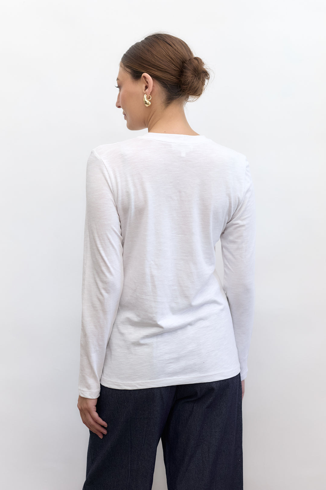 Mona Basic Top | White