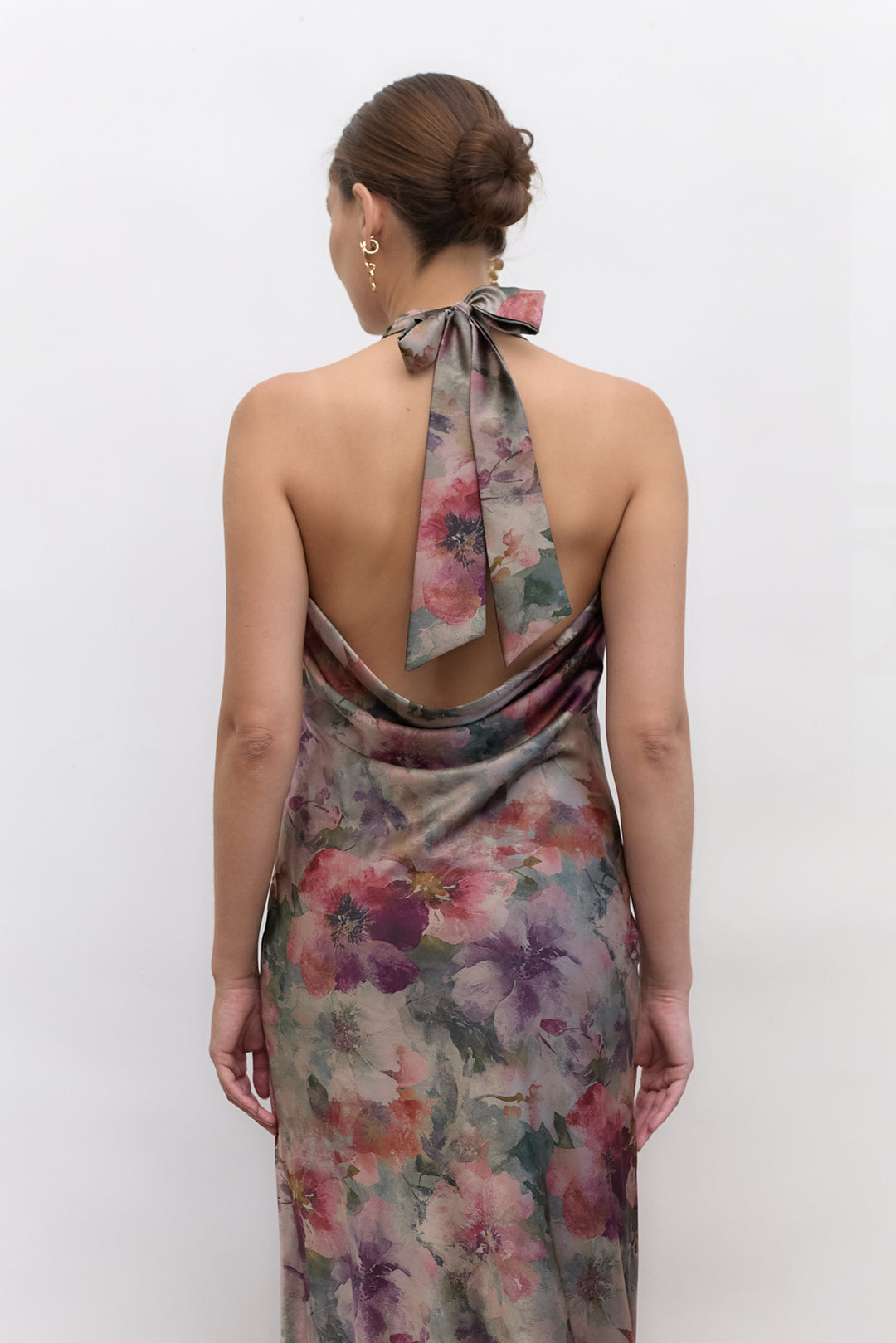 Monica evening dress | Flowers