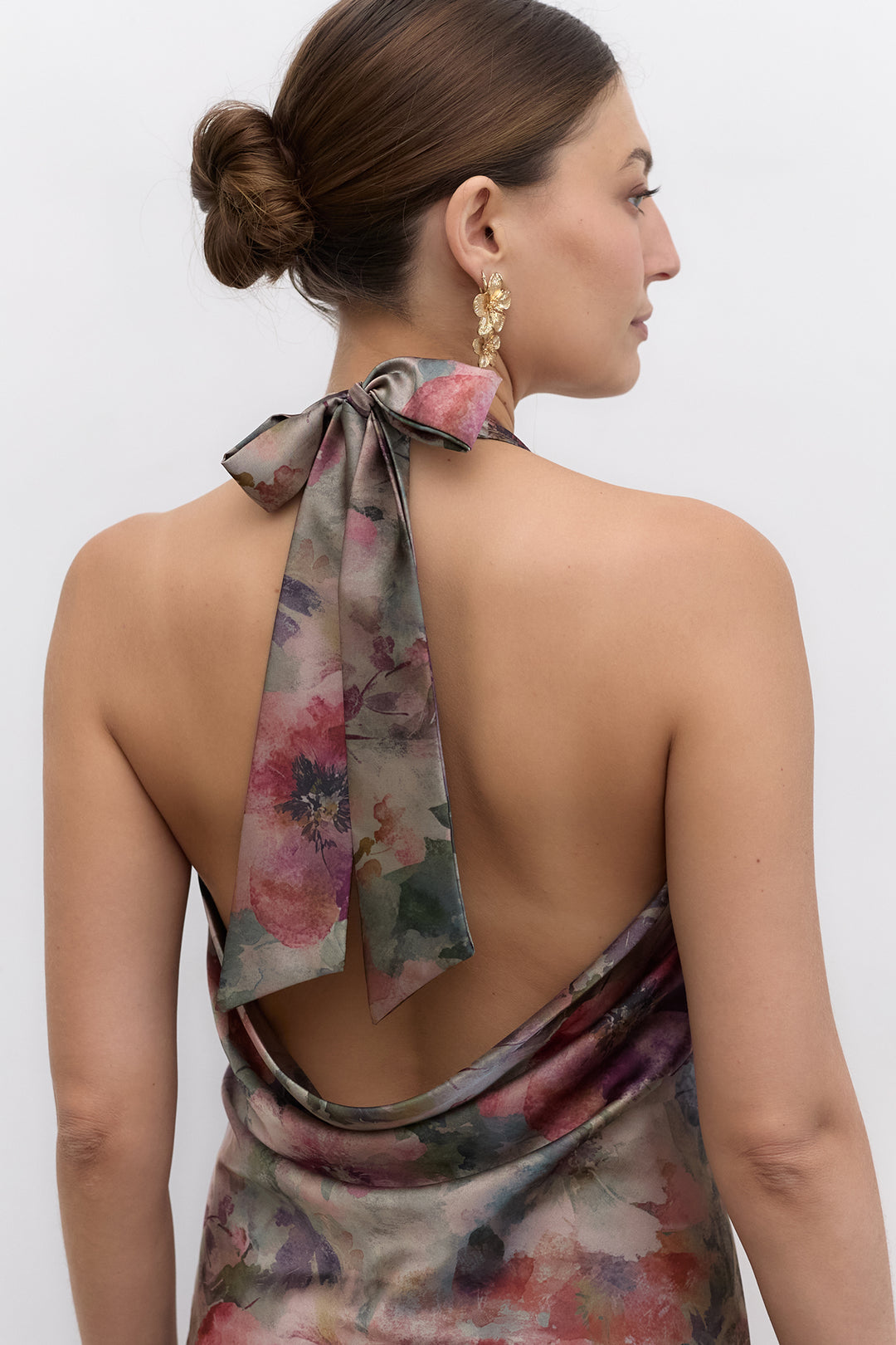 Monica evening dress | Flowers