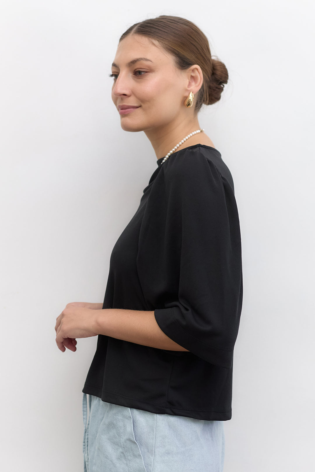 Lenny top | Black