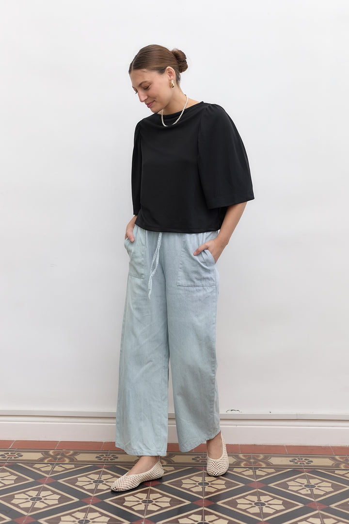 Lenny top | Black