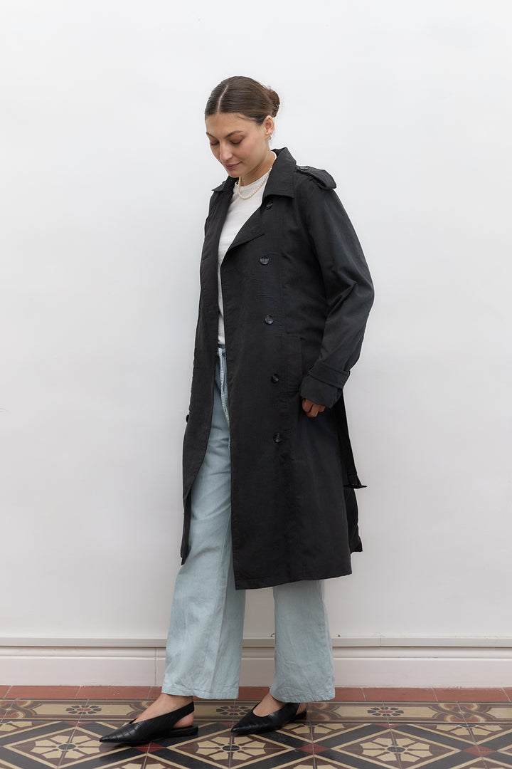 The Trench Coat | Black