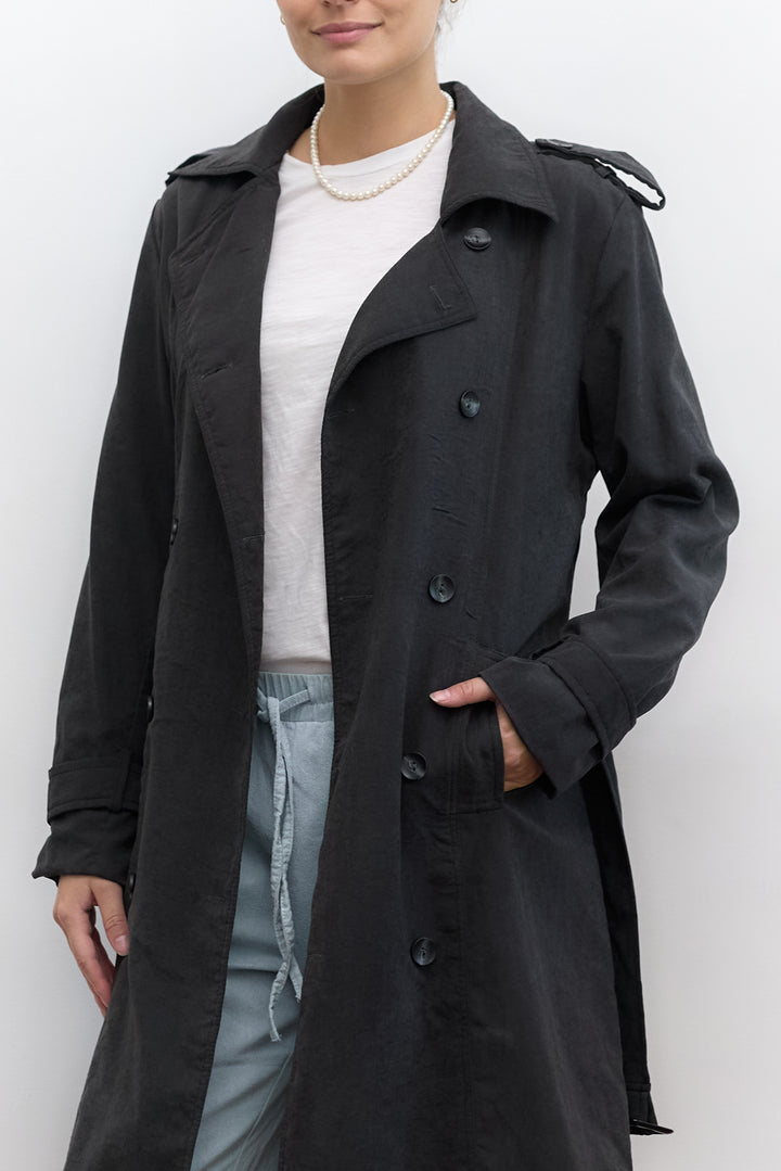 The Trench Coat | Black