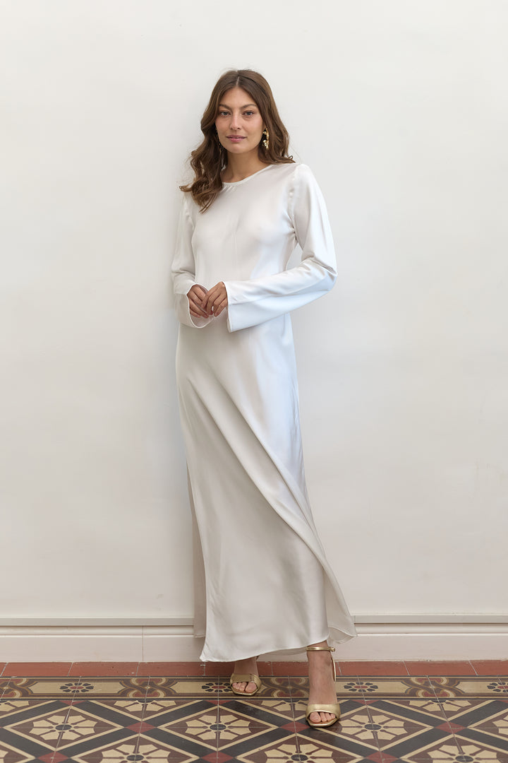 Tiya dress | White