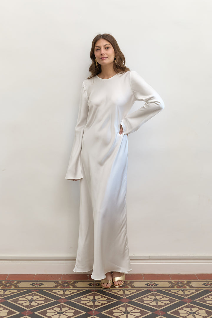Tiya dress | White