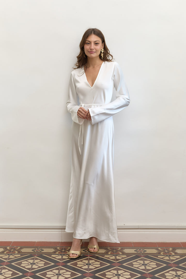 Tiya dress | White