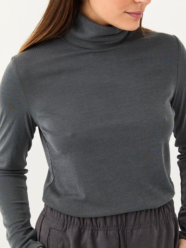 Soft Modal Dona Top | Grey