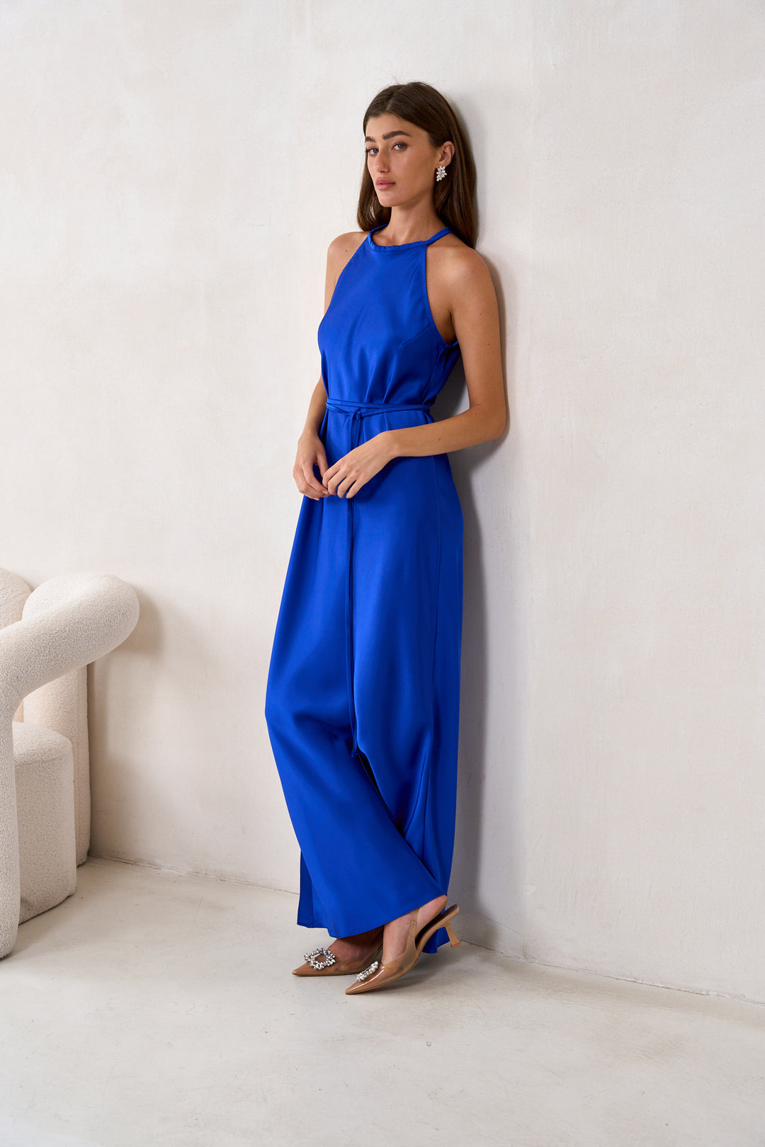 Emma evening dress | Blue