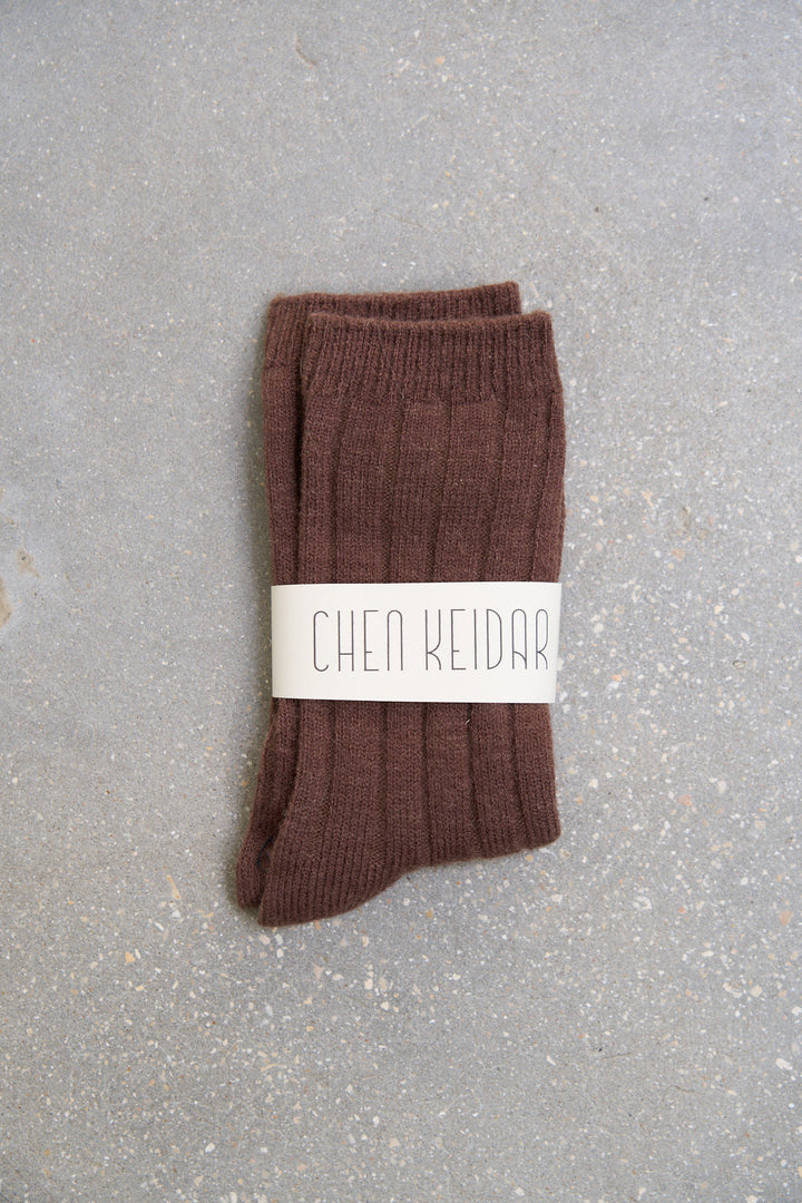 Winter socks | Chocolate