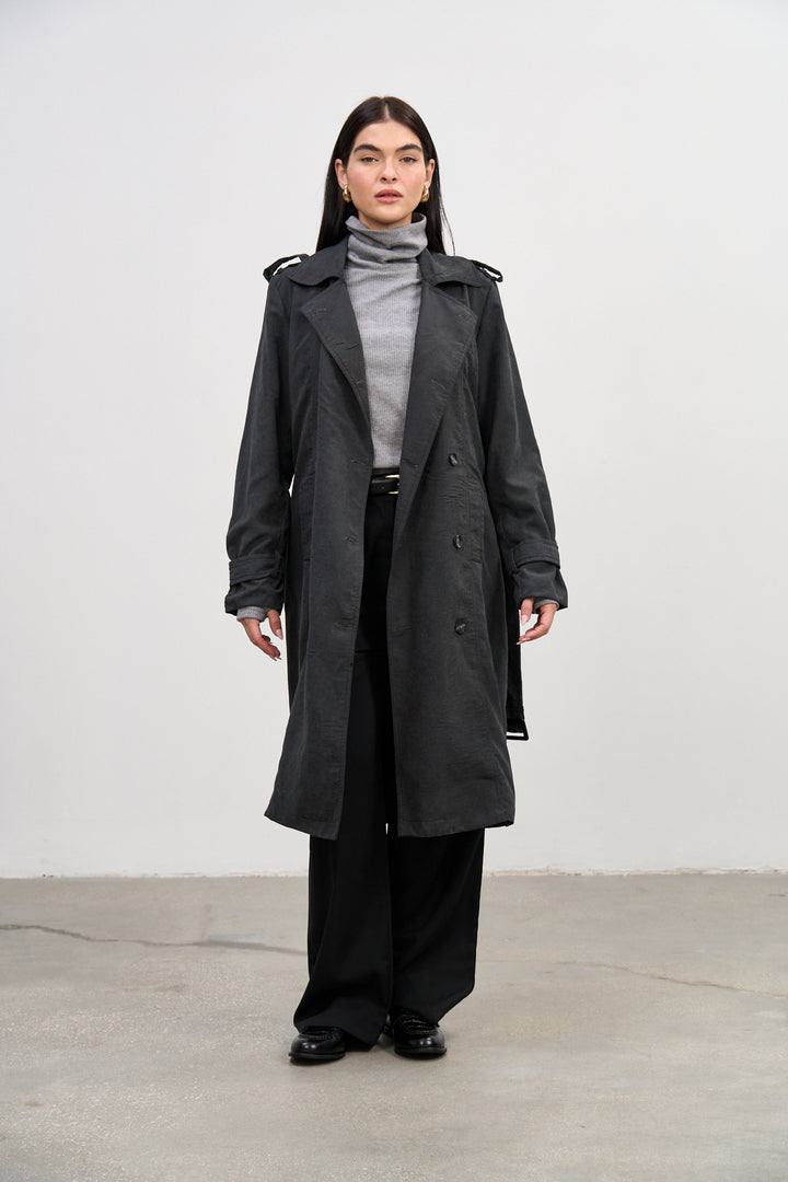 The Trench Coat | Black