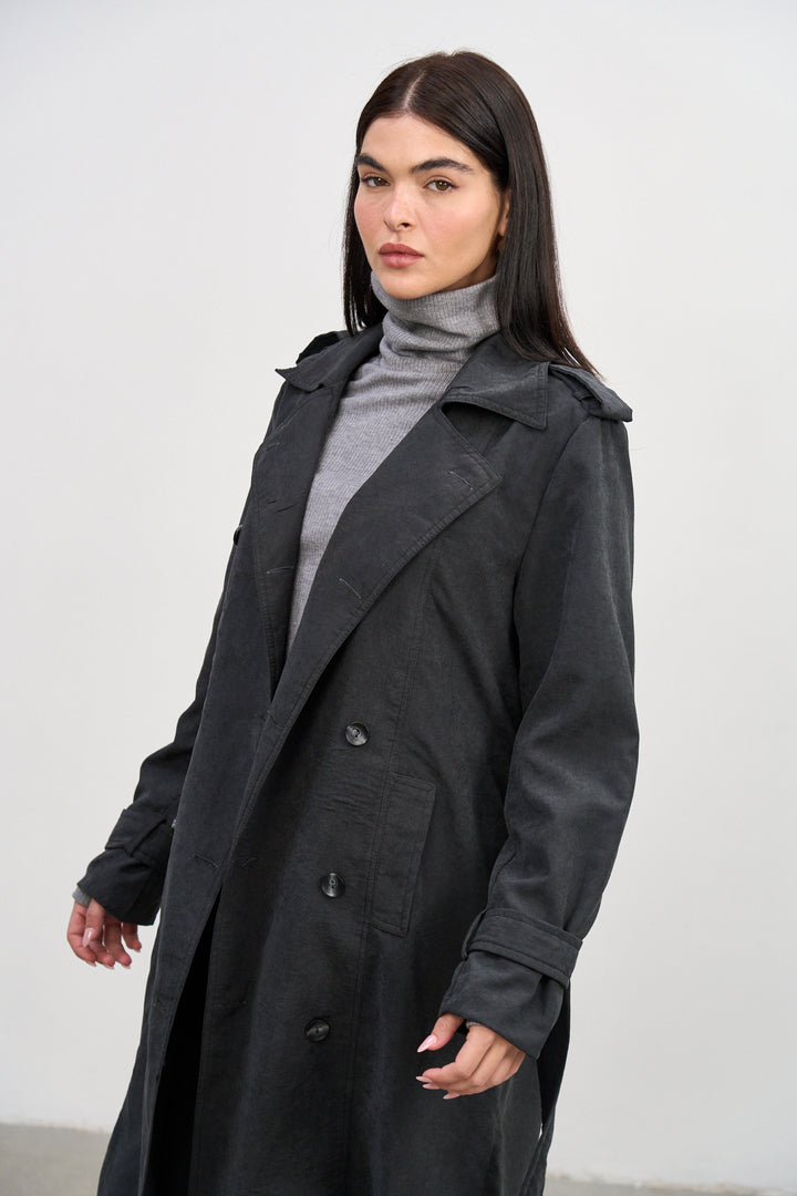 The Trench Coat | Black