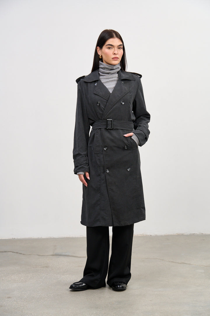 The Trench Coat | Black