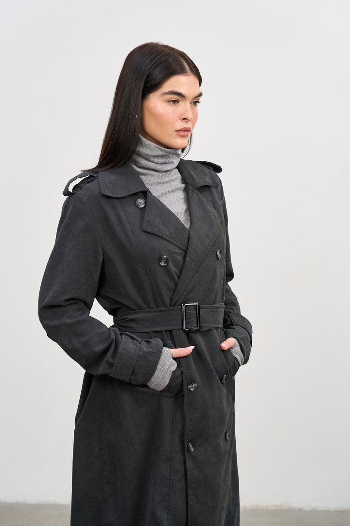 The Trench Coat | Black