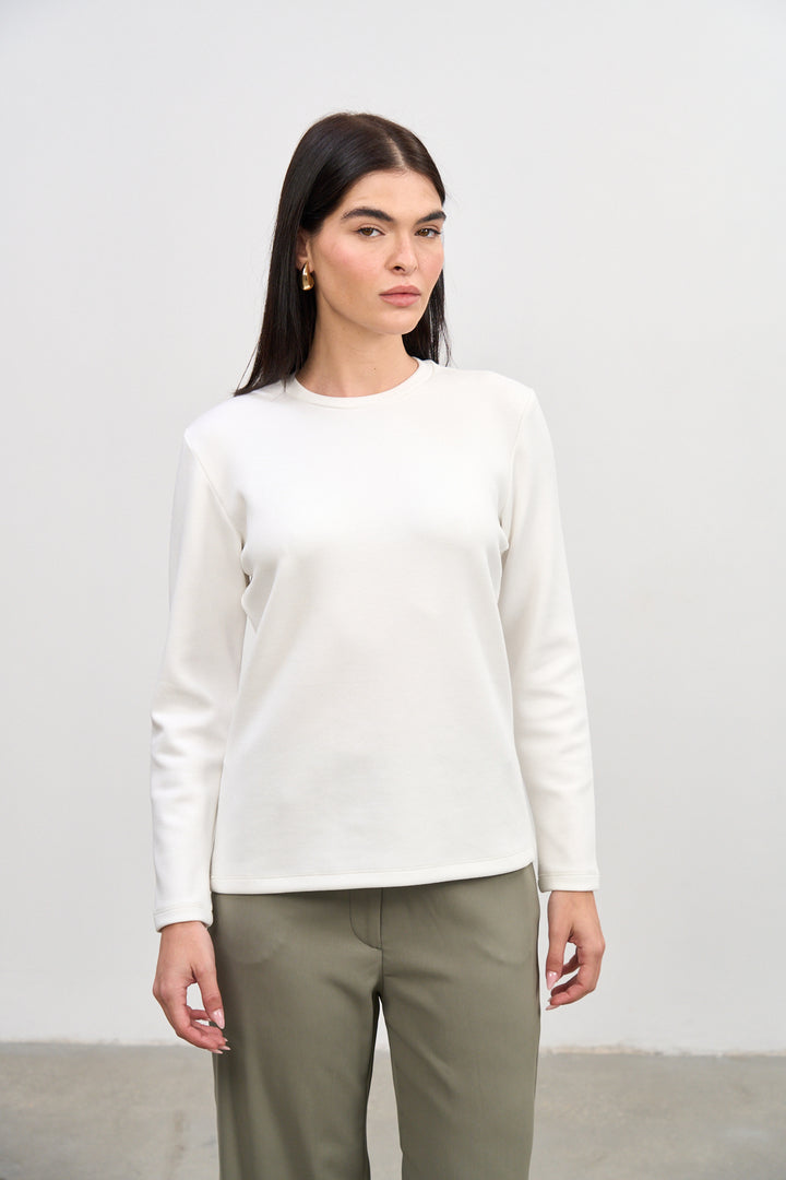 Lissa Basic Top | White