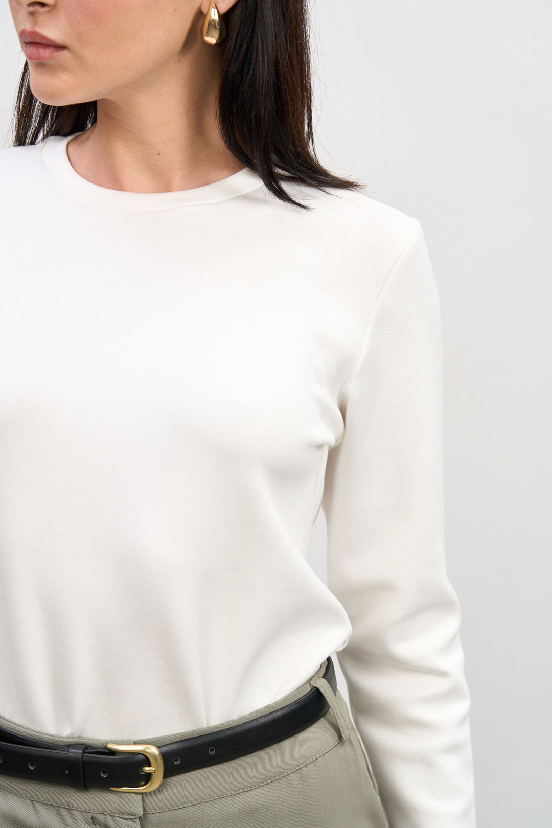 Lissa Basic Top | White