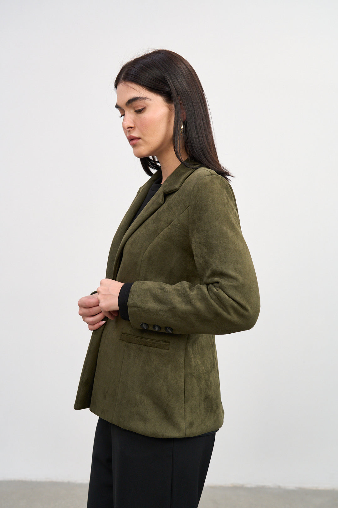 Ella Blazer  | Olive green