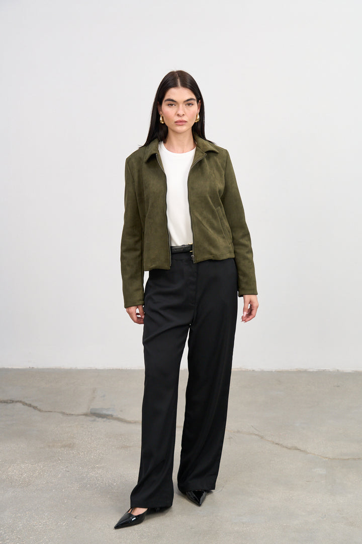 Lydia Jacket  | Olive Green