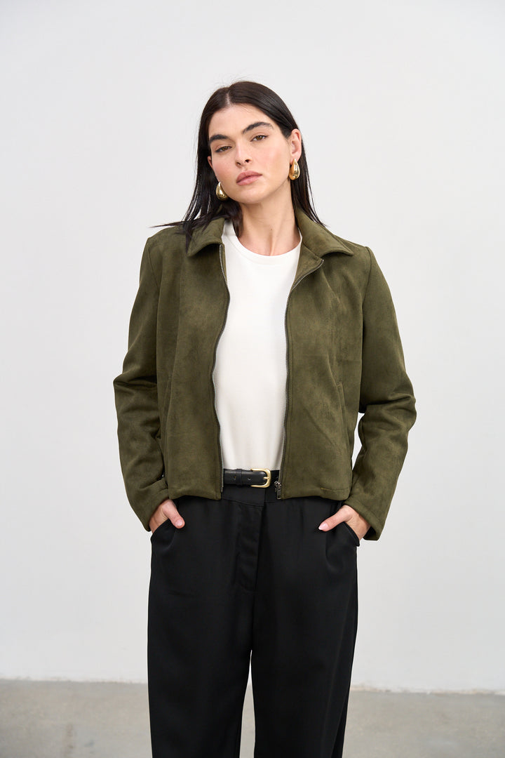 Lydia Jacket  | Olive Green