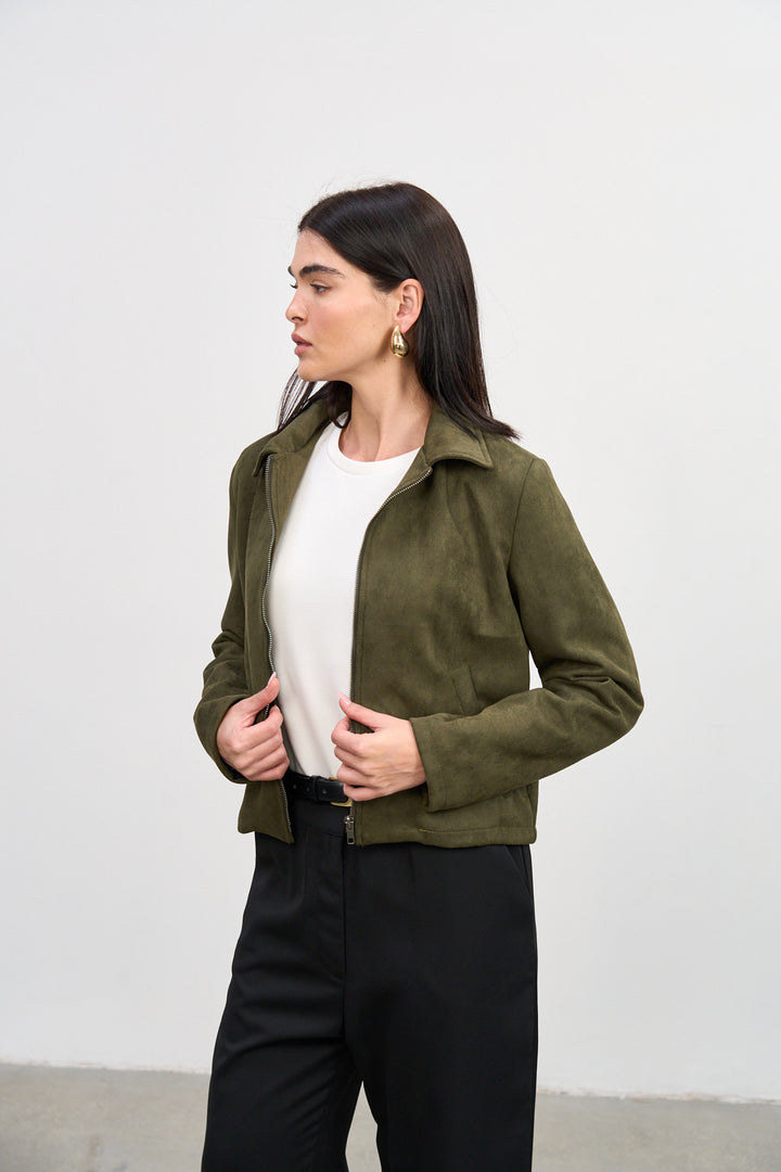 Lydia Jacket  | Olive Green