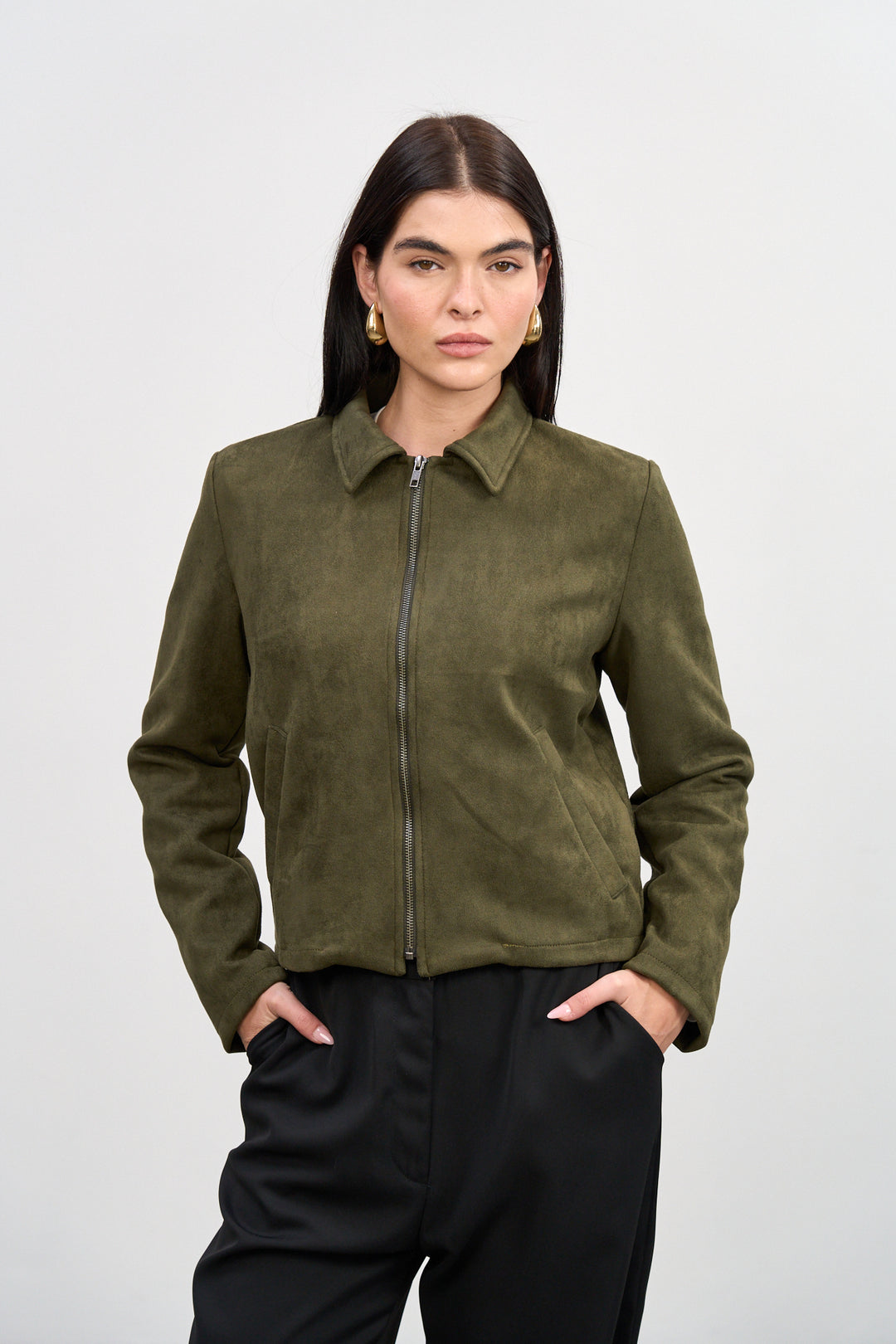 Lydia Jacket  | Olive Green